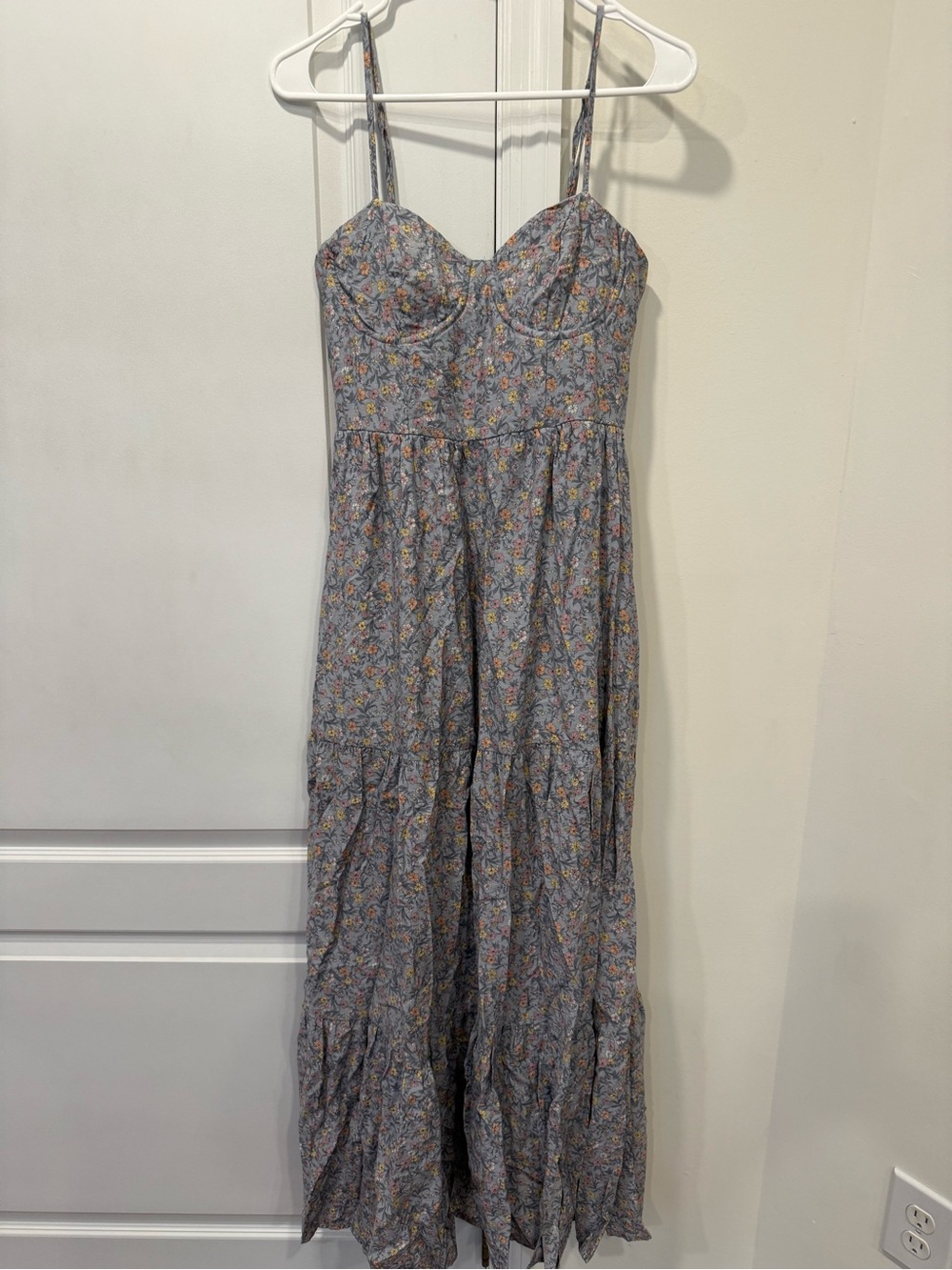 Alter’s State Floral Spaghetti-Strap Maxi Dress